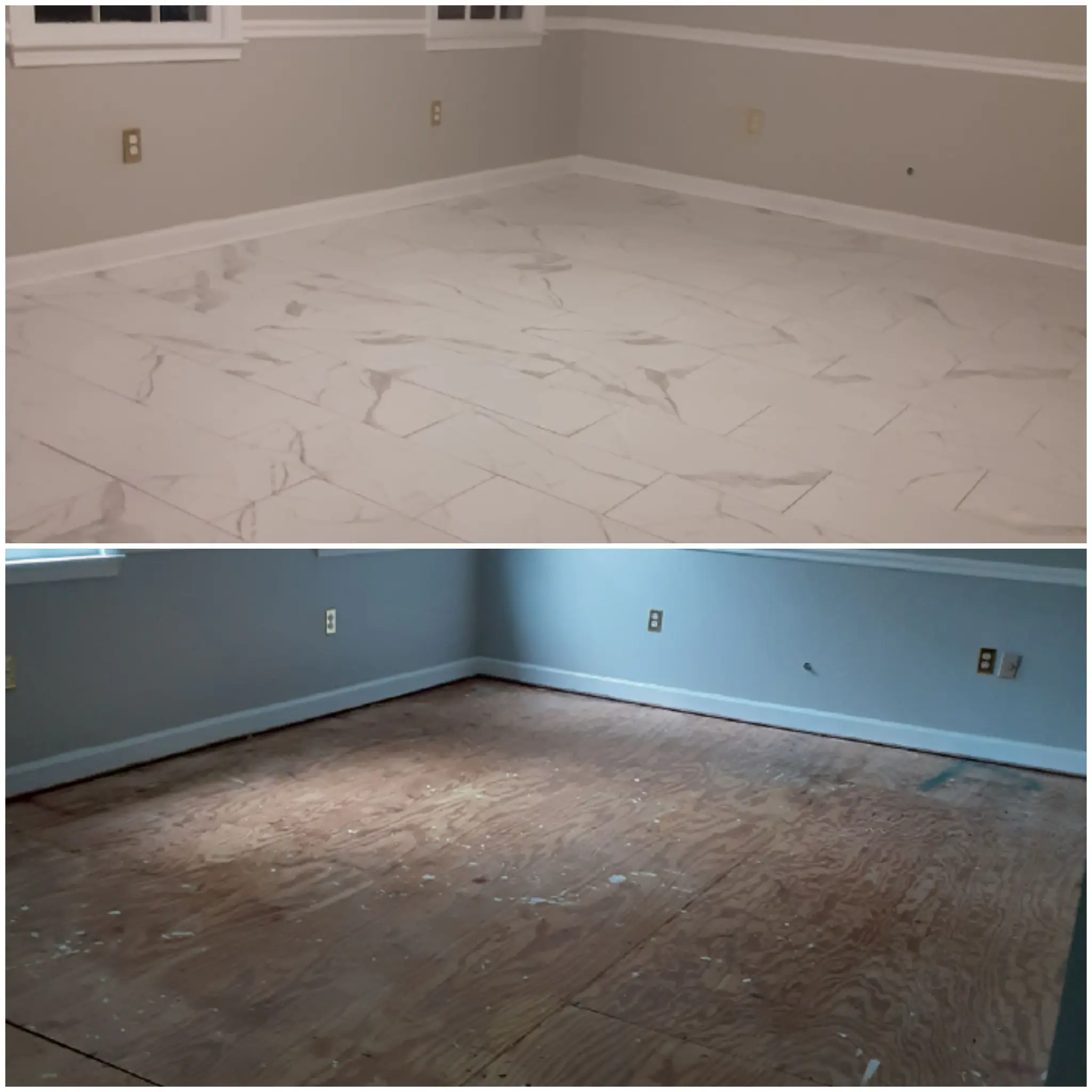 Full Bedroom Marble Floor