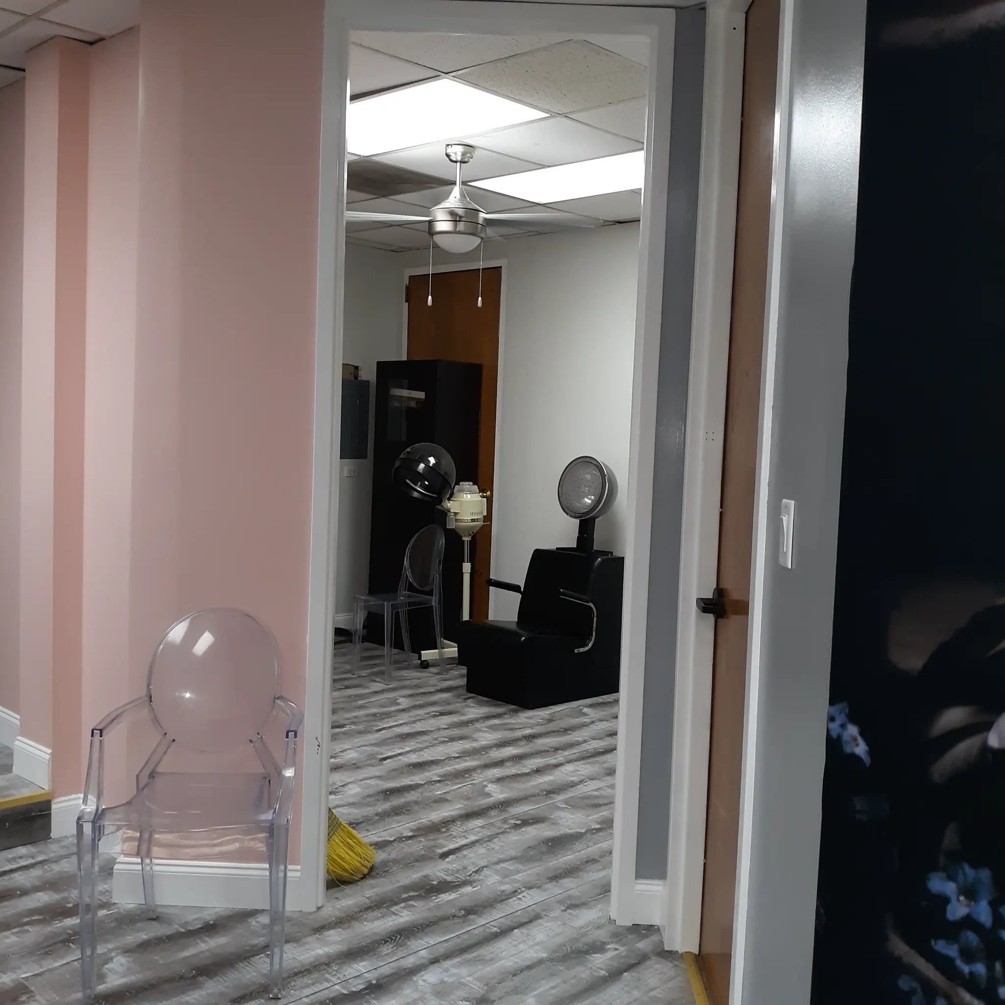 Salon Build-Out — Interior Finish